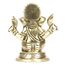 ASHIRWAD Ganesh-07 Ganesha-Idol-Statue aus Messing, für Zuhause, Hindu-Gott, Ganpati, Bappa, Vinayaka Murti, Ganesh-07