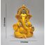 Gold Art India Mango Terrakotta-Finish Ganesha für Auto Armaturenbrett Home Decor Geschenk Diwali Geburtstag Festivals 8,9 x 5,1 cm