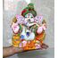 ESPLANADE Pagdi Ganesha Ganpati Murti Idol Statue Skulptur (22,9 cm)