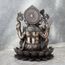 Veronese Design 24,5 cm Lord Ganesha sitzt auf Lotus Hindu-Gott Antik-Bronze-Finish Harz-Statue