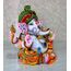 ESPLANADE Pagdi Ganesha Ganpati Murti Idol Statue Skulptur (22,9 cm)