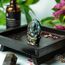 Conscious Items - Gott des Glücks Labradorit Kristall Ganesh Statue - Hindu-Ganesha Idol Statue - Kleiner Ganesh für Auto Armaturenbrett - Dekor Yoga Meditation Raum - Altar Kit Dekor - Spititual