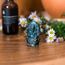 Conscious Items - Gott des Glücks Labradorit Kristall Ganesh Statue - Hindu-Ganesha Idol Statue - Kleiner Ganesh für Auto Armaturenbrett - Dekor Yoga Meditation Raum - Altar Kit Dekor - Spititual