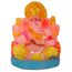 IBA Indianbeautifulart 5.5 cm Kleine Lord Ganesha Harz Statue Detailgetreu Modelliert Idol Fur Auto Armaturenbrett Wohnkultur Geschenk