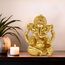 Hindu-Ganesha-Statue Diwali-Dekor - Lord Ganesh Ganpati Elefant Meditation - Indisches Idol Home Puja Decor