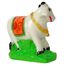IBA Indianbeautifulart Herr Kamadhenu Kau Mit Kaf Handgefertigte Harz Statue 6 cm Kleines Idol Fur Auto Armaturenbrett Figuren Burotischdekoration