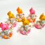 KSJONE Indische Mini-Ganesha-Statue Dekor Home Office Tempel Mandir Pooja Artikel Hindu-Lord Ganesha Figur für Auto Armaturenbrett Ganesh Statue Ganpati Geschenke Home Office Dekor