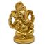 Hinduistischer Gott Lord Ganesha Statuen – 12,7 cm H Indien Gott Ganesha Idol Home Mandir Pooja Dekor Indische Ganesha Figur Tempel Puja Artikel Diwali Geschenk für Freunde Verwandte