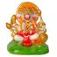 IBA Indianbeautifulart Herr Hanuman Handgefertigte Poly Marmor Statue 9.5 cm Idol Fur Auto Armaturenbrett Figuren Wohnkultur
