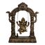 Ebros Dekofigur Hinduismus, Elefant, Gott, Baby, Ganesha, spielt auf Schaukel mit Mooshika-Ratte unten, Statue, Schutzpatron der Erfolg, Kunst und Weisheit, Hinduismus, Vastu Altar, dekorativer Akzent