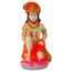 IBA Indianbeautifulart Herr Hanuman Handgefertigte Poly Marmor Statue 13 cm Idol Fur Auto Armaturenbrett Figuren Burotischdekoration
