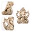 YARNOW Hindu-Ganesha-Statue, Ganesha, Elefant, Meditation, Ornament, Reichtum, Skulptur, Geschenk, Heimdekoration