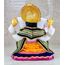 eSplanade Ganesha Ganesha Ganpati Murti Idol Statue Skulptur aus Kunstharz, Pooja-Idole, Heimdekoration, 33,7 cm, große Größe