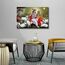 TISHIRON 1 Panel Lord Radha Krishna Wandkunst für Home Wall Decor Hinduismus Leinwand Wandkunst Hinduismus Poster Drucke Indien Religiöse Bilder für Heimdekoration Wohnzimmer 61 cm B x 91 cm H