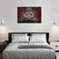 LSIUHWUWI Wanddekorationen für Wohnzimmer Lord Shiva Poster HD-Druck auf Leinwand Wanddekoration für Wohnzimmer Büro 1 Stück Hindu-Gott Lord Shiva Wandkunst gerahmt fertig zum Aufhängen 40,6 x 61 cm