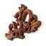 Oriental Galerie Wandbild Om Symbol Aum/Ohm Zeichen Relief Matra Devanagari ohm Deko Soar Holz ca. 25 x 15 cm