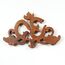 Oriental Galerie Wandbild Om Symbol Aum/Ohm Zeichen Relief Matra Devanagari ohm Deko Soar Holz ca. 25 x 15 cm