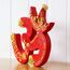 Indische Diwali-Geschenke Heimdekoration – Hindu-OM-Einweihungsgeschenke Indien Pooja Artikel Türhänger Wanddekoration Hochzeit Party Kunst Geschenke