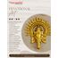 TIED RIBBONS Ganesha Wall Hanging 9 Inch | Metal Ganesh Face with Sun Statue | Indian God Idol | Traditional Wall Décor Antique Ganpati Statue for Home, Entrance, Temple décor and Festival