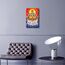 Ganesha Wandkunst, Gott Saraswati, Poster auf Leinwand, für Schlafzimmer, Wohnzimmer, Wanddekoration, Heilige Kultur, Musik, Hinduismus, Kunstwerk, moderne Heimdekoration, gerahmt, fertig zum