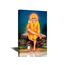 Sai Baba Leinwand-Kunst, Hindu-Bilder für Schlafzimmer, Poster, Gemälde, indischer Gott, Heimdekoration für Wohnzimmer, Hinduismus, kulturelle Wanddekoration, 1 Paneel, gerahmt, fertig zum Aufhängen,