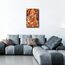 TISHIRON Durga Mata Leinwand-Kunst, Hindu-Gott mit buntem Hintergrund, Bilder, Poster, Wanddekorationen für Wohnzimmer, Schlafzimmer, Zuhause, Wände, gerahmt, fertig zum Aufhängen, 45,7 x 30,5 cm