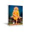 Sai Baba Leinwand-Kunst, Hindu-Bilder für Schlafzimmer, Poster, Gemälde, indischer Gott, Heimdekoration für Wohnzimmer, Hinduismus, kulturelle Wanddekoration, 1 Paneel, gerahmt, fertig zum Aufhängen,