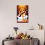 Schlafzimmer-Dekor, Maa Saraswati, Wandkunst, indischer Gott, Poster auf Leinwand, 1 Stück, Göttin, Wanddekoration, Heimdekoration für Wohnzimmer, Büro, Badezimmer, gerahmt, fertig zum Aufhängen, 40,6
