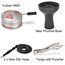 Shisha Set mit Allem - Kitosun Cube Moderne Hookah mit Vulcan HMD Silikon Phunnel Kopf Seidenpfeife Kohle Zangen Remote LED Licht für große Rauchen | Einfache Reinigung Einfache Einatmung 2-Schläuche