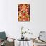 TISHIRON Durga Mata Leinwand-Kunst, Hindu-Gott mit buntem Hintergrund, Bilder, Poster, Wanddekorationen für Wohnzimmer, Schlafzimmer, Zuhause, Wände, gerahmt, fertig zum Aufhängen, 91,4 x 61 cm