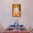 Lord Ganesha Wanddekorationen für Wohnzimmer, Hindu-Gottheiten, Leinwand-Kunstdrucke und Poster, 1 Stück, Hindu-Gott, Heimdekoration, Hindu-Lord, Ganesha, Wanddekoration, gerahmt, fertig zum