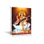 Schlafzimmer-Dekor, Maa Saraswati, Wandkunst, indischer Gott, Poster auf Leinwand, 1 Stück, Göttin, Wanddekoration, Heimdekoration für Wohnzimmer, Büro, Badezimmer, gerahmt, fertig zum Aufhängen, 40,6