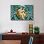 TISHIRON Hindu Lord Leinwanddrucke Krishna Gemälde Bilder für Wohnzimmer Indien Religiöse Moderne Leinwand Wandkunst Gerahmte Hausdekoration für Schlafzimmer Badezimmer Büro fertig zum Aufhängen – 61