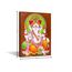 Lord Ganesha Wanddekorationen für Wohnzimmer, Hindu-Gottheiten, Leinwand-Kunstdrucke und Poster, 1 Stück, Hindu-Gott, Heimdekoration, Hindu-Lord, Ganesha, Wanddekoration, gerahmt, fertig zum