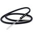 Fantasia Wasserpfeifenschlauch aus Glas, extra langer Schlauch, weicher Schaumstoffgriff Fantasia Hookah Flavors