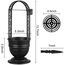 Hookah Kohlekorb 34,8 cm mit Kohlezange 17,8 cm Metallpinzette Tragbarer Kohlebehälter Eimer mit Metallkohlehalter für Shisha Zubehör