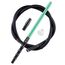 Kitosun D-Hose Shisha Schlauch und Mundstück - Shisha Zubehör 34 cm lang abnehmbares Aluminium Mundstück | 1,5 Meter Silikonschlauch | Shisha Adapter | Knickschutzfeder | Silizium-Tülle (Mintgrün)
