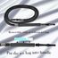 Skalierbarer Hookah Schlauch Ice Shisha Hookah Pfeife Abnehmbares Mundstück mit 2 wiederverwendbaren Eisbeutel für Frozen Cool Smoking (Schwarz)