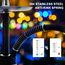 Kitosun D-Hose Shisha Schlauch und Mundstück - Premium Shisha Zubehör 34 cm lang abnehmbares Aluminium Mundstück | 1,5 Meter Silikonschlauch | Shisha Adapter | Knickschutzfeder | Silizium-Tülle (Rot)