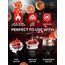 30 Stück Hookah Kohle Hookah Kohle für Wasserpfeife - Quick Light Kohletabletten - 33mm Kohletabletten für Weihrauch - Premium Qualität Räucherkohle Scheiben - 30 Stück Holzkohle zum Räuchern