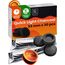 30 Stück Hookah Kohle Hookah Kohle für Wasserpfeife - Quick Light Kohletabletten - 33mm Kohletabletten für Weihrauch - Premium Qualität Räucherkohle Scheiben - 30 Stück Holzkohle zum Räuchern
