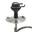 Beieyou Silikon-Schale für Wasserpfeifen mit Hurrikan-Kristallkern mit breitem Loch, leicht zu reinigen, schneller, geschmacksparend, Wärmemanagementsystem, 10,2 x 7,9 cm (1