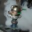 Tabakkopf Shisha Phunnel Kopf - Kitosun Pivot Shisha Kopf Hookah Bowl 320 g Tonschale mit Rand kompatibel mit alle HMD Provost & Foil für Shisha Aromen 15-20 g