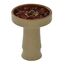 Hookah-Schüssel aus Keramik, 100% Toneramik mit Glasur, große Shisha-Hookah-Tabakschale mit 6 Lücken Trichter zum Räuchern von Shisha