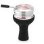 Shisha Kopf Set mit Smokebox HMD - Kitosun Shisha Zubehör Vulcan Heat Management + Silikon Phunnel Köpfe Shisha Aromen Speichern Leichtes Rauchen Großer Luftstrom Ersatz Für Alufolie & Kaminkopf