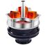 Shisha Bowl Tabakschale Keramik Shisha Hookah Pfeife Zubehör (78 mm)