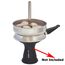 Shisha Kaminaufsatz Holzkohle Halter - Kitosun Hookah Zubehör Schornstein Topf zum Rauchen Hookah Holzkohle Brenner Wärmemanagementsystem Perfekt mit Keramischen Shisha Schüsseln