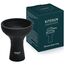 Kitosun Shisha Kopf Wasserpfeife Schüssel – Silikon 7 Loch Phunnel Schalen – Perfekt mit kaloud Lotus – Shisha Bowl schwarz Farbe – rechts Ersatz für Tonerde & Keramik Schalen 8,9 cm hoch