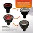 Heat Management Bowl for Hookah Hookah Head Easy and Perfect fit for Tabacco and Charcoal Holder No foil Needed Premium Silicone Hookah Head Shisha Bowl