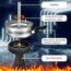 Hookah Bowl Set Silikon Phunnel Tabakschale mit Hookah Kohlehalter Premium Heat Management Screen für Rauchen Shisha Hookah Easy Replace Charcoal Schnelle Reinigung